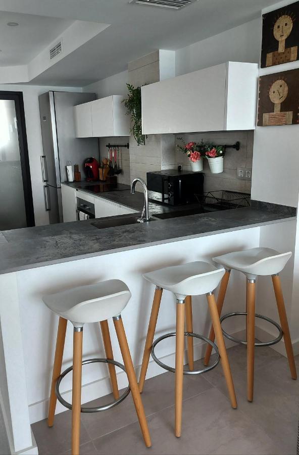 Exclusif Appartement En 1Er Ligne, Vue Imprenable, Piscine, Parking Prive A Playa Mucha Vista, Alicante Кампелло Экстерьер фото