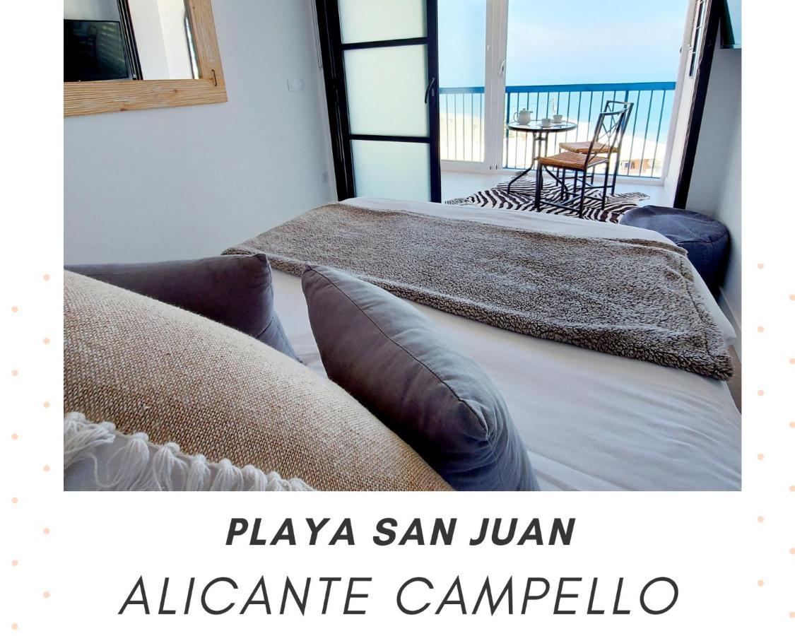 Exclusif Appartement En 1Er Ligne, Vue Imprenable, Piscine, Parking Prive A Playa Mucha Vista, Alicante Кампелло Экстерьер фото